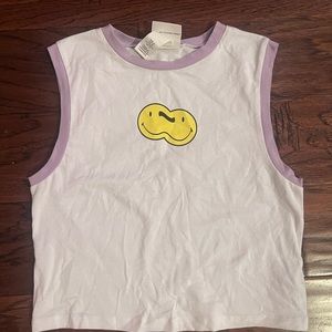 H and M smiley shirt